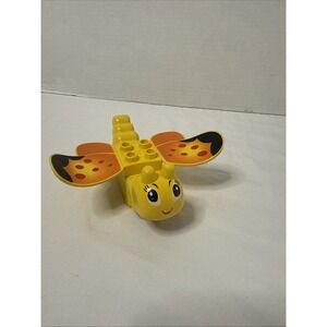 Vintage Lego Duplo Yellow Butterfly Removable Wings Little Forest Friends 2827